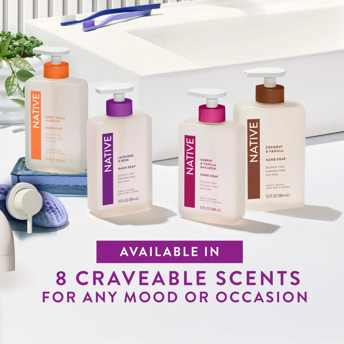 Lavender & Rose Liquid Hand Soap 13OZ