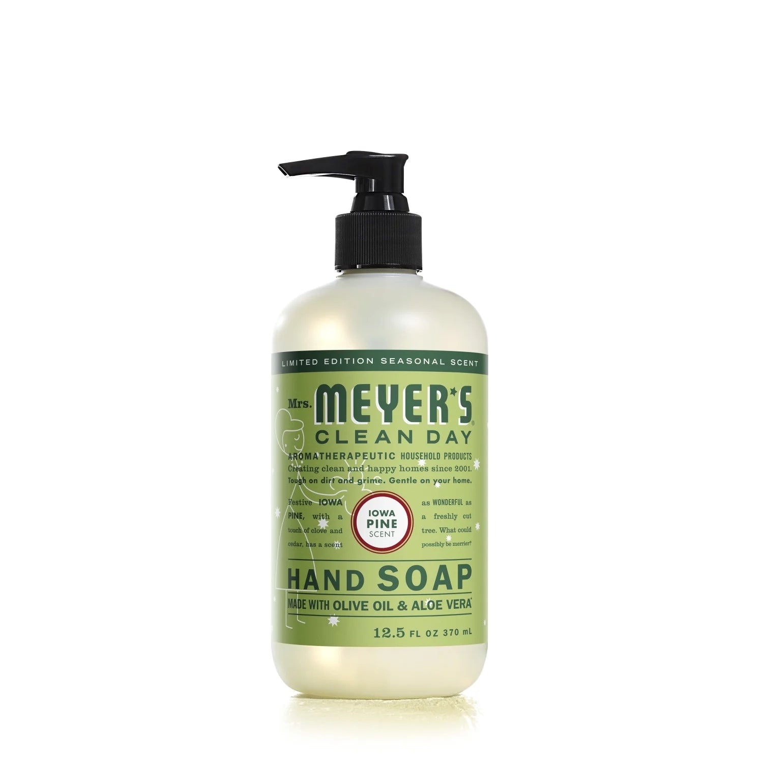 Clean Day Liquid Hand Soap, Iowa Pine Scent, 12.5 Ounce Bottle