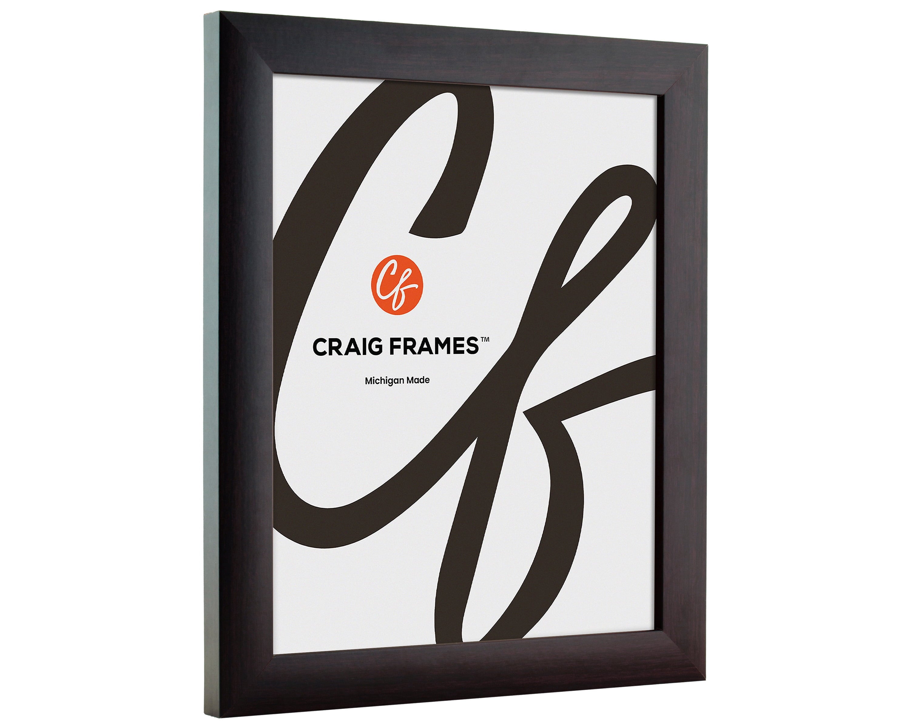 8X10 Contemporary Brazilian Walnut Picture Frame