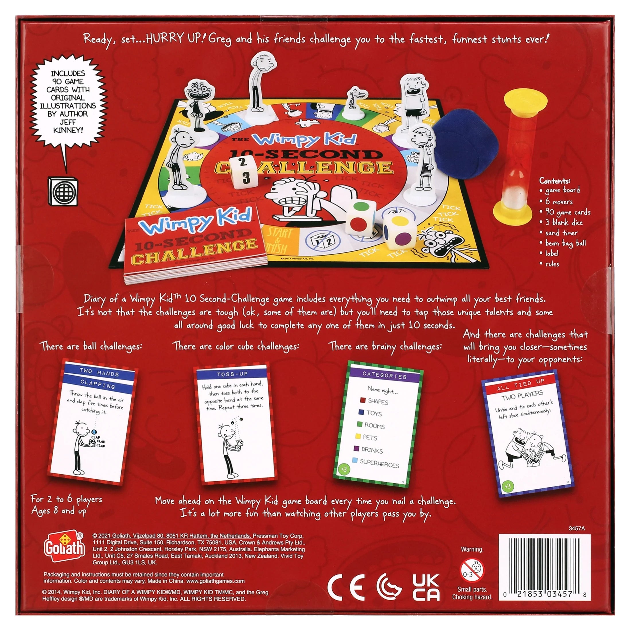 Diary of a Wimpy Kid 10 Second Challenge Game