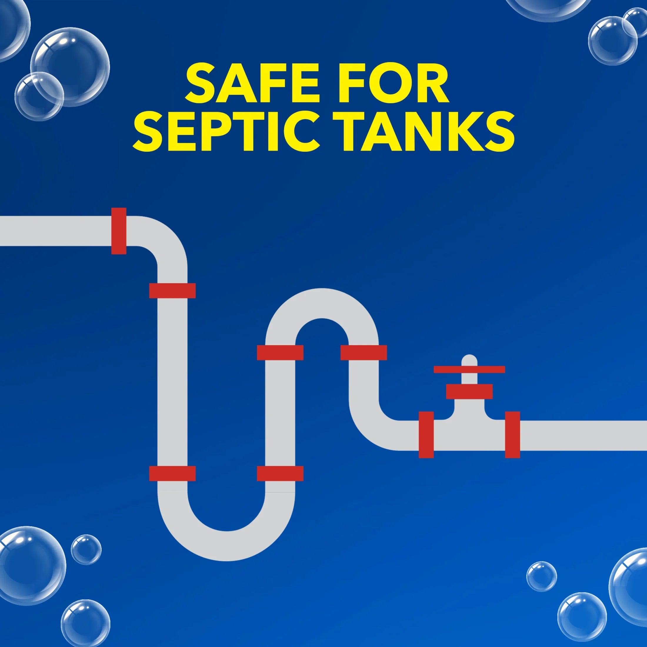 Washing Machine Cleaner with Odor Blasters, 4 Count