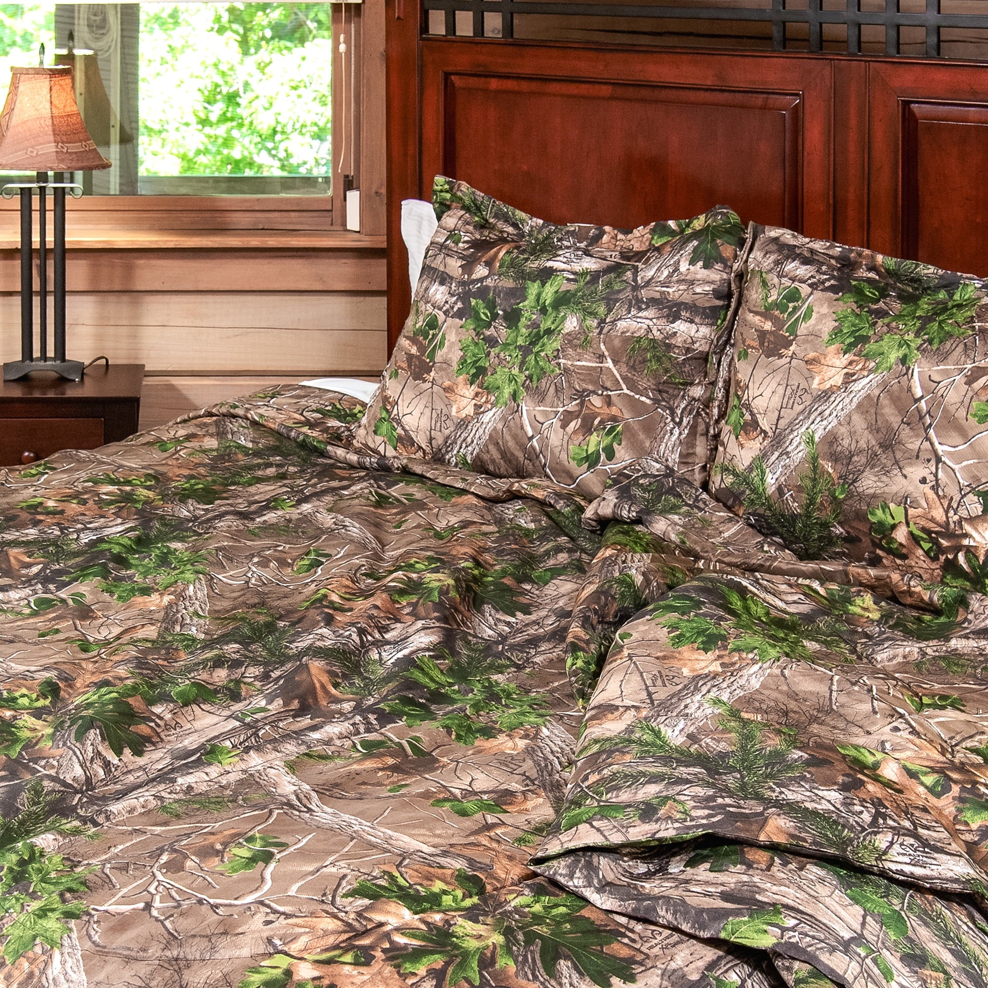 Comforter & Sham King Bedding Set, Xtra Green Camo