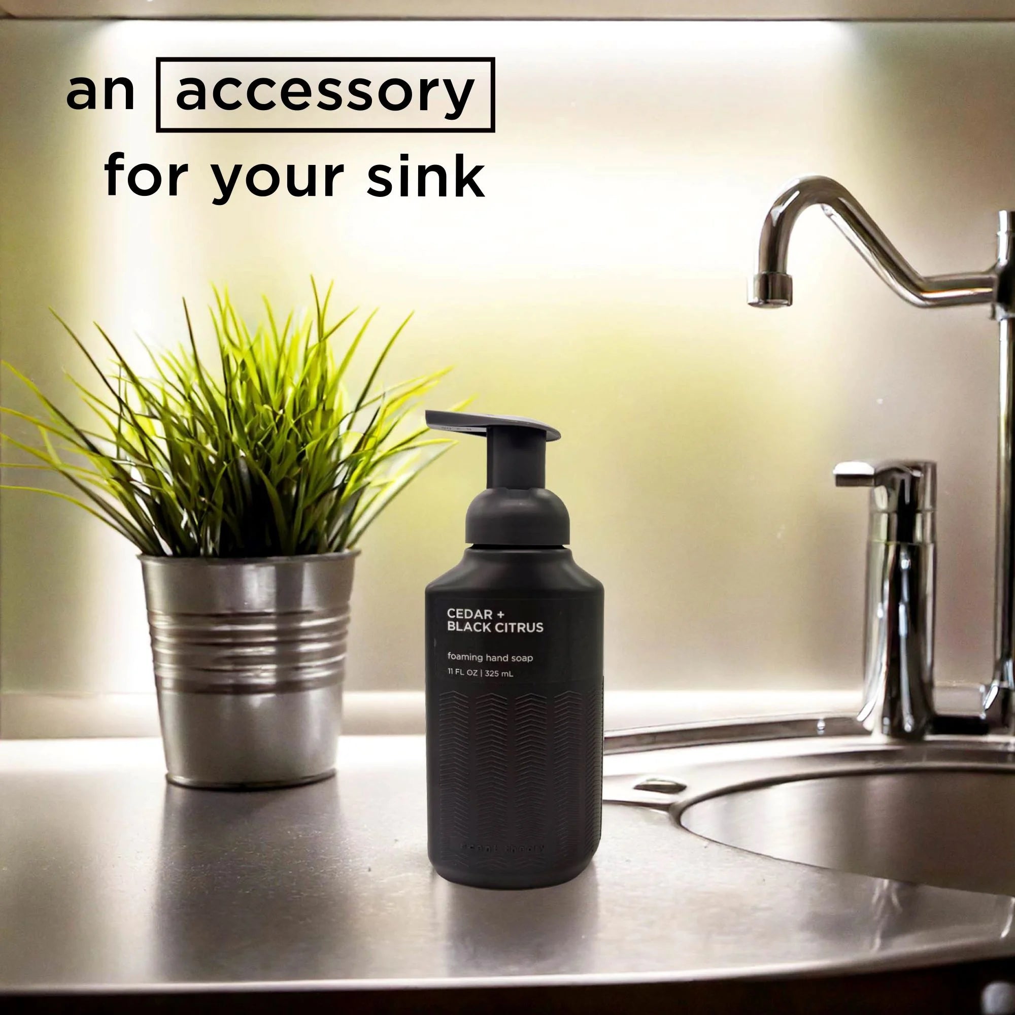 Foaming Hand Soap, Cedar and Black Citrus, 11 Fl Oz