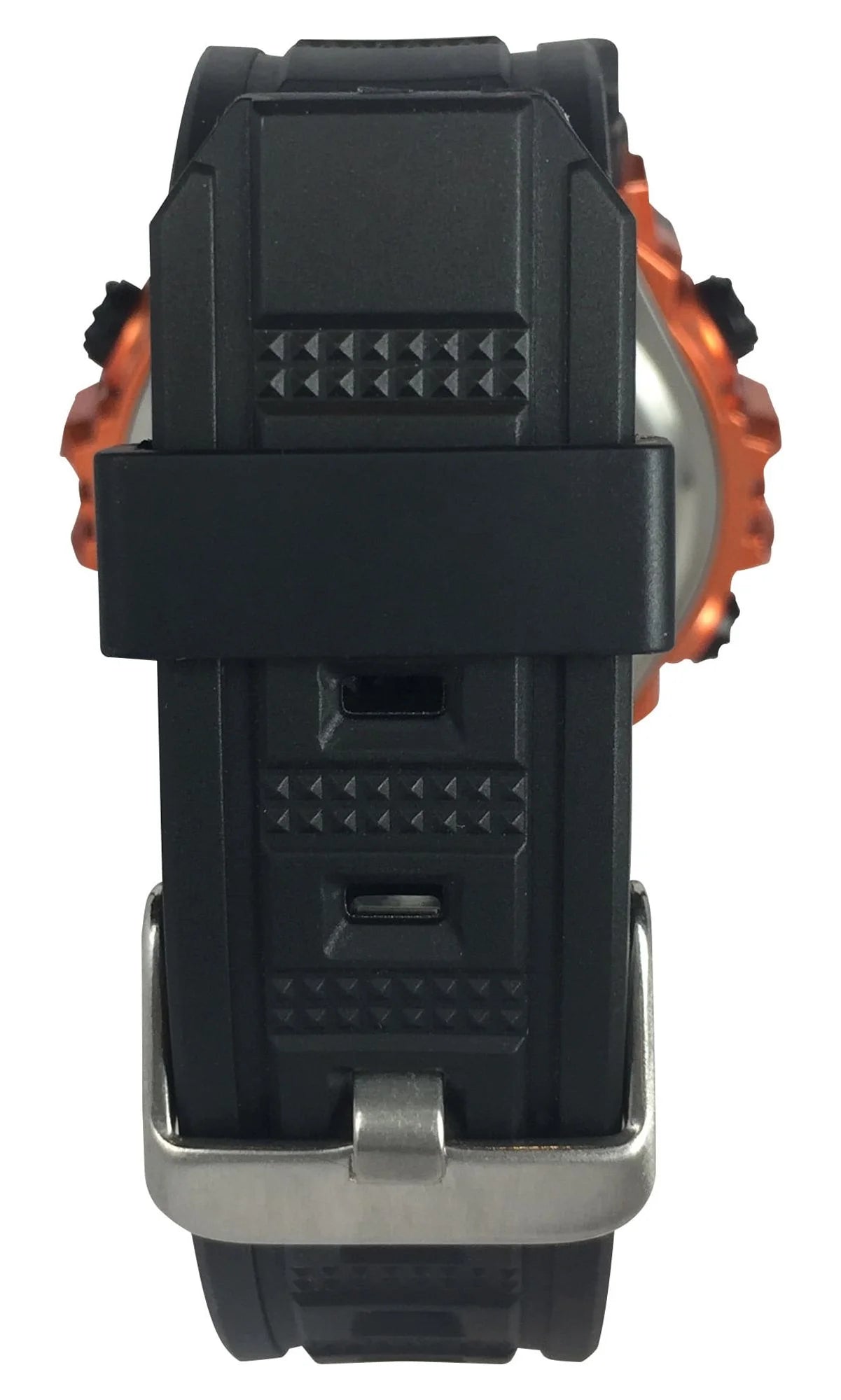 Men'S Digital Sport Wristwatch Plastic Strap